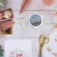 thumbnail image 6 of 3drose, Sc, Ravenel Bridge Yorktown Aircraft Carrier - Us41 Cmi0056 - Cindy Miller Hopkins, 3 inch Snowflake Porcelain Ornament, 6 of 7