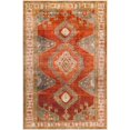 thumbnail image 6 of Livabliss Washable Rugs for Living Room, 3x5 Lavable Global Red Area Rug, Bedroom Dining Room Home Decor Stain Resistant Carpet (3'6" x 5'6"), 6 of 8