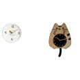 thumbnail image 1 of Reloj De Pared Moderno Con Forma De Gato, Adorno Colgante, Silencioso, Redondo, Decorativo, Para Cocina, Oficina, Estudio, Sala De Estar, Inauguración De La Casa, Regalo Decorativo, 1 of 8