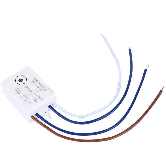 Automatic On Off Light Sound Voice Sensor Switch Time Delay for Corridor Bathroom Warehouse Stair