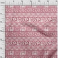thumbnail image 3 of oneOone Polyester Spandex Pink Fabric Aaian Batik Diy Clothing Quilting Fabric Print Fabric By Yard 56 Inch Wide, 3 of 4