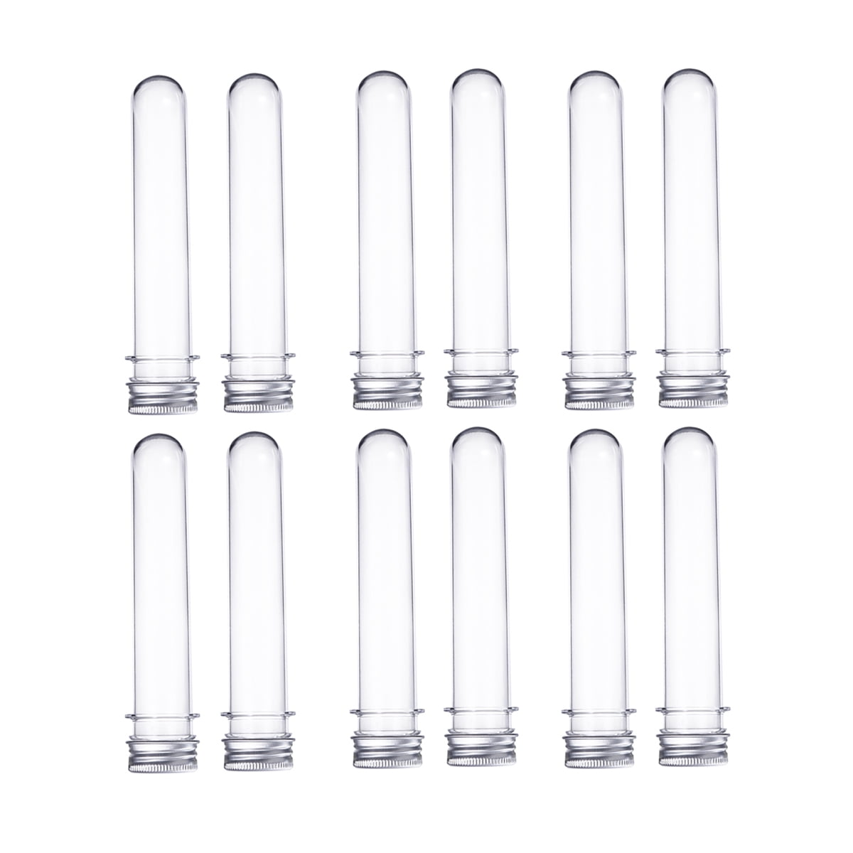 YSNOOWE Clear Plastic Test Tubes 28Pcs Ergonomic Design for Handmade Goods