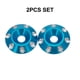 thumbnail image 2 of Control remoto Metal Trasero Juntas de ala 1/8 Fortalecimiento desmontable Modificación de la cola Modificación Actualización Reemplace Parts Sky Blue Pack de 2 sidaley FN001232-03, 2 of 7