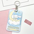 thumbnail image 1 of Sanrio Hello Kitty Card Holder Girl Student PVC Hanging Neck Card Bag Cartoon Kuromi Melody Anti-degaussing Card Protective Case FGS, 1 of 7