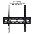 thumbnail image 3 of Soporte De Pared Fijo Para TV Con Inclinación  Virtual Zone Televisión Monitor 32 a 55 Pulgadas Negro, 3 of 8