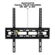 thumbnail image 3 of Soporte De Pared Fijo Para TV Con Inclinación  Virtual Zone Televisión Monitor 32 a 55 Pulgadas Negro, 3 of 8