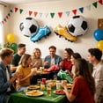 thumbnail image 6 of Yimenbloon Soccer Balloon Sport Soccer Shoes Balloons for Soccer Birthday Party Decorations, Soccer Balloon Supplies 4PCS, 6 of 7