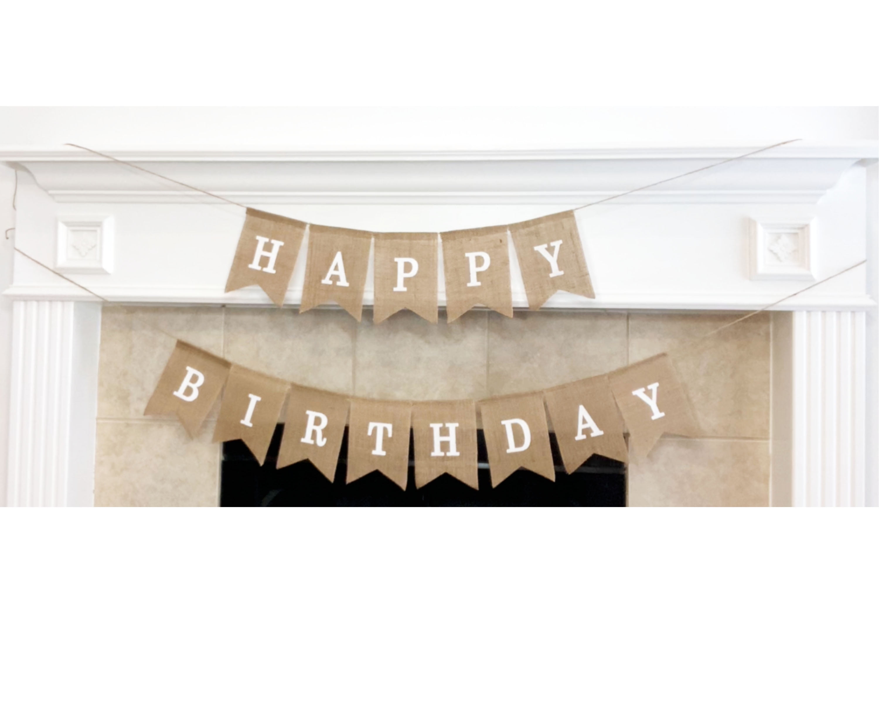 Shimmer Anna Jute-Banner Für Abschlussfeiern – Wiederverwendbare Partydekoration Mit Schnur, 12,7x17,8 Cm