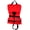 Red, variant on USA General Purpose Universal Life Vest, Blue & Black - Infant