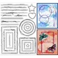 thumbnail image 2 of 1Sheet Sewing Thread Lace Clear Stamps for DIY Scrapbooking Sewing Thread Border Silicone Clear Stamp Seals Transparent Stamps, 2 of 7