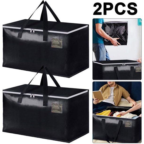 Bolsas para Mudanzas 90L Embalaje Almacenamiento Que Ahorran Espacio Suministros Color 2 Uds.