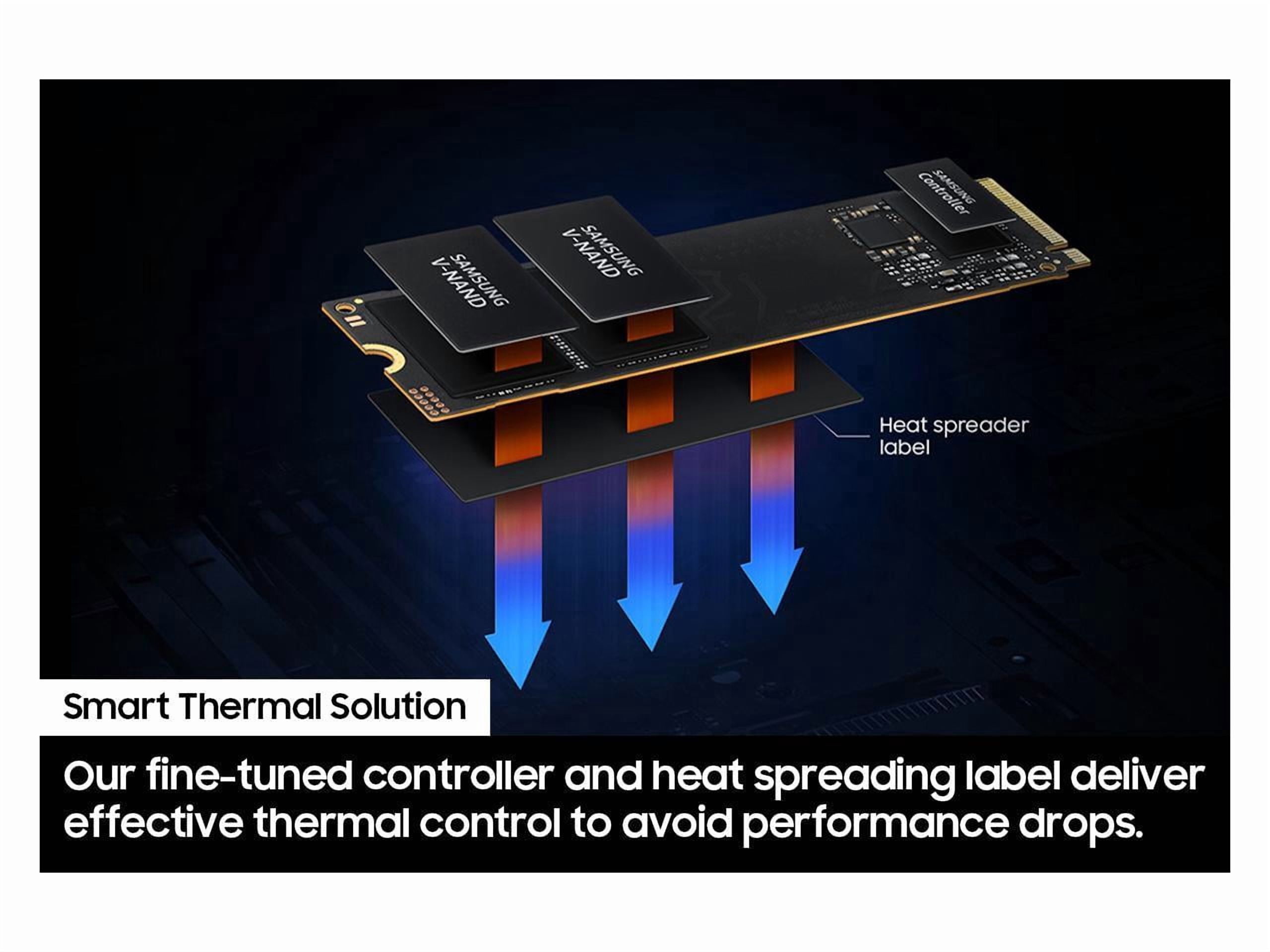SAMSUNG 990 EVO SSD 2TB, PCIe Gen 4x4 | Gen 5x2 M.2 2280, Speeds
