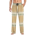thumbnail image 4 of Simple Carrots Men's Lightweight Pajama Bottoms Stretch Elastic Waist Side Pockets Spring Fall, 4 of 7