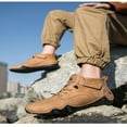 thumbnail image 6 of Men's Casual Shoes Outdoor Boots Flat Heel Comfortable Walking Shoes For Daily Wear With Jeans Mens Shoes, 6 of 8