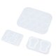thumbnail image 4 of 3 uds moldes de resina patrón exquisito blanco reutilizable púa de guitarra Kit de molde de silicona para manualidades DIY llavero decoración regalo, 4 of 8
