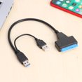 thumbnail image 4 of Tmvgtek Cable Adaptador De Alta Velocidad Sata A Usb 3.0 Dual Para Sata/Hdd Externo De 2,5 Pulgadas, 4 of 9