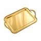 thumbnail image 3 of Bandeja para servir, bandeja para comida, taza de té de lujo, bandeja multifunción para joyas, bandeja de tocador Oro, 3 of 9