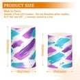 thumbnail image 6 of Yayeee Flameless Candles with Remote Flickering Battery Operated Multi Color Changing, Purple Drawing, 6 of 7