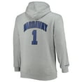 thumbnail image 4 of Men's Mitchell & Ness Penny Hardaway Heathered Gray Orlando Magic Big & Tall Name & Number Pullover Hoodie, 4 of 4