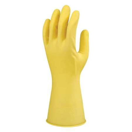 ANSELL Chemical Resistant Gloves, Natural Rubber, 6-1/2, 13