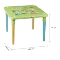 thumbnail image 2 of Mesa Infantil Bambino Para Dibujar Comer Jugar (Verde dinosaurios), 2 of 4