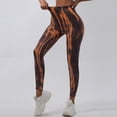 thumbnail image 2 of SONXAHE Tie Dye Print Leggings For Women High Waist Tight Fit Stretch Workout Bottoms, 2 of 4
