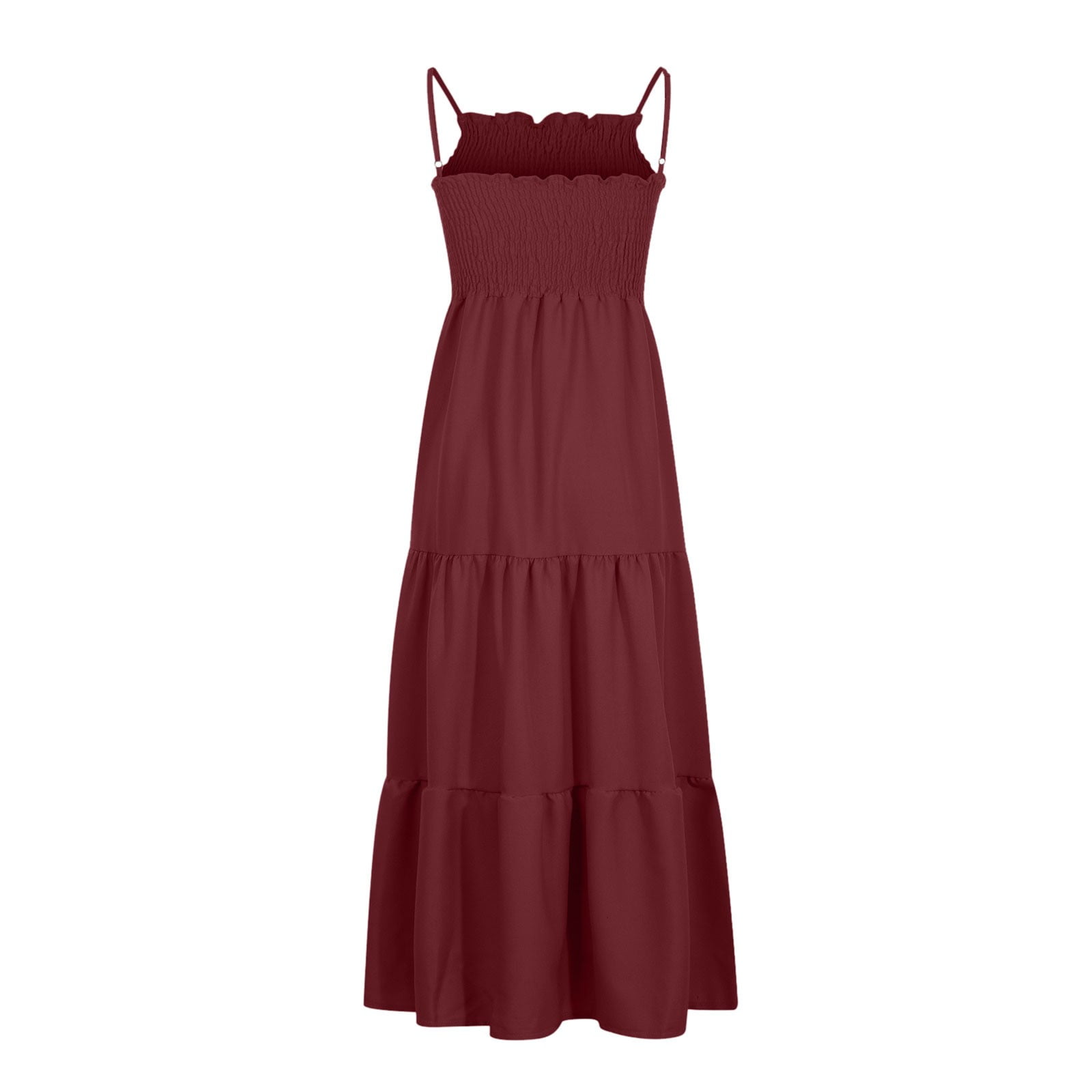 EGNMCR Women's Plus Size Summer Maxi Dress Casual Boho