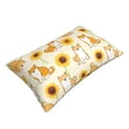 thumbnail image 3 of EasygdpShiba Inu Dog And Sunflower Polyester Fiber Double-Sided Pillowcase,Super Soft,Comfortable And Luxurious Pillowcase,Not Easy To Break Or Deform- 14"X20", 3 of 9