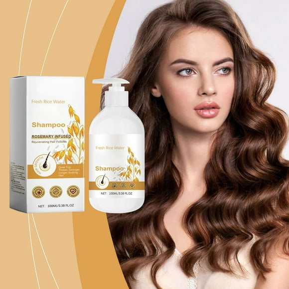 WIZUTIZ Fermented Rice Water Shampoo with Biotin Caffeine Promote Hair Strengthen Thicker for All Hair Types 100ml Free Size up to 65% Off