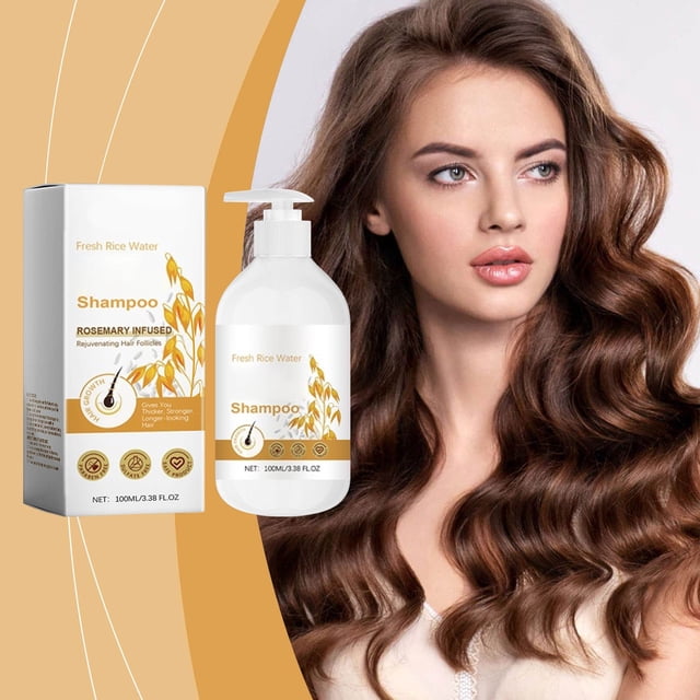 Pisexur Belleza Maquillaje Champú de agua fermentada con biotina y cafeína para fortalecer y engrosar el cabello, para todo tipo de cabello, 100 mlpara mujeres y hombres