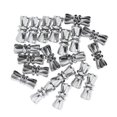 thumbnail image 1 of 2x20 Piezas Metal Tornillo Barril Hebilla Joyería Hallazgos Cierres Cuentas Conector 2, 1 of 10
