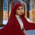 thumbnail image 2 of Women's Hijab Fashionable Stretch Hijab Malay Indonesian Hijab, 2 of 3