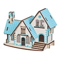 thumbnail image 4 of Kit de Casa de Villa de Madera de Juguete Educate de Artesanía de Rompecabeza 3d para Niños, 4 of 7