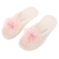 thumbnail image 1 of KALLORY 1Par Sandalias Para Mujer Floral Rosa Secado Cómodas Para Uso Casual, 1 of 6