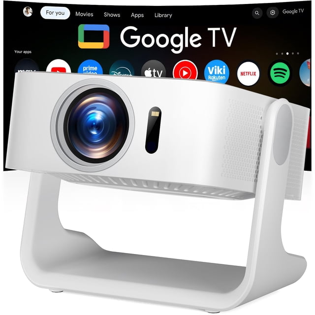 Proyector de video ELEPHAS K350 4K inteligente con Wi‑Fi y Bluetooth