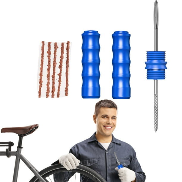 Tubeless Tyre Plug Kit - Handlebar Storage