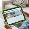 thumbnail image 5 of Case for Samsung Galaxy Tab S10 FE/ S9 FE 5G 10.9 Inch/Tab S9 11 Inch, Heavy Duty Shockproof Protective Case with Screen Protector, 360° Rotating Stand, Hand/Shoulder Strap, 5 of 9