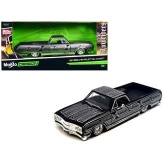 Maisto 1965 Chevrolet El Camino Lowrider Gold Metallic, Diecast