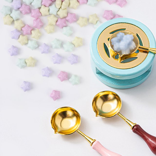 Lacre Cuentas de cera de esmalte creativo, adornos artesanales, moneda de cera de sellado para tarjeta de boda (J)