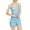 Blue Moon, variant on Zando Racerback Womens Pajama Sets 2 Piece Womens Lingeries Set Tank Cross Back Fitness Fashion Womens Pjs Sleeveless Cartoon Pjs for Teen Girls Blue Moon Small