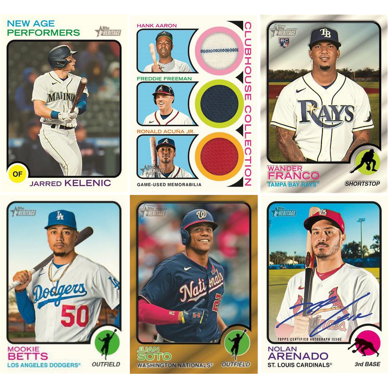 スポーツ選手 MLB 2022 TOPPS HERITAGE BASEBALL Amazon.com: 2022 Topps Heritage Baseball Value Box : Sports