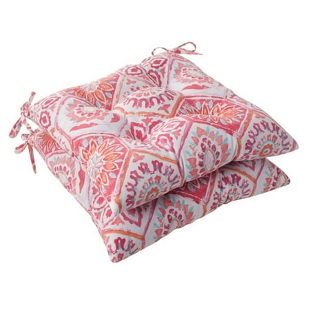tufted psychedelic cushions patio seat pink outdoor