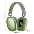 thumbnail image 3 of Bluetooth Over-Ear Headphones - Environmental Noise Cancelling Headphones - Wireless w/ 60H Playtime & Soft Ear Cups for iPhone, Galaxy, iPad, Travel, Home, or Office, 3 of 6