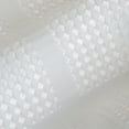 thumbnail image 5 of ELLE Paris Jacquard Solid Weave Shower Curtain in Grey White, 5 of 6