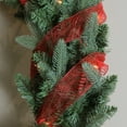 thumbnail image 3 of Red Wired Christmas Craft Ribbon 2.5" x 120 Yards, 3 of 3