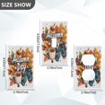 thumbnail image 7 of Yayeee Duplex Wall Plate 1-Gang 4.5"x2.7" Home Receptacle Light Switch Decorative Outlet Cover, Autumn Day Pattern, 7 of 7