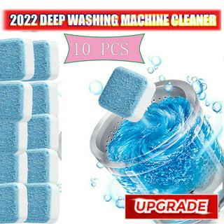 Washing Machine Cleaner Descaler 24Pcs - Deep Cleaning Tablets For HE Front  Loader & Top Load Washer, Clean Inside Drum And Laundry Tub Seal 