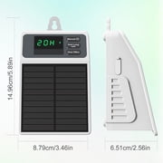 Solar-Powered Automatic Drip Irrigation Kit with 10m Tubing, 10 Drippers
