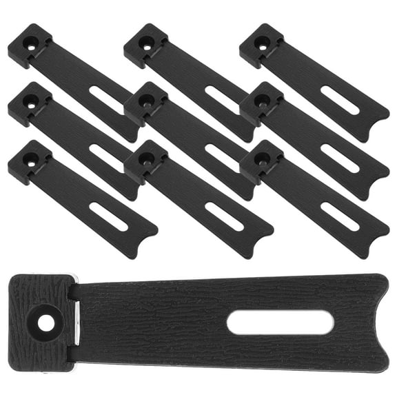 Zehuanyu  Easel Back for Picture Frame Stand Adhesive Solid Cabinet Handles Black