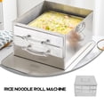 thumbnail image 4 of KONTONTY 1pc Compact Rice Noodle Roll Steamer Household Steaming Device Easy to Clean, 4 of 8